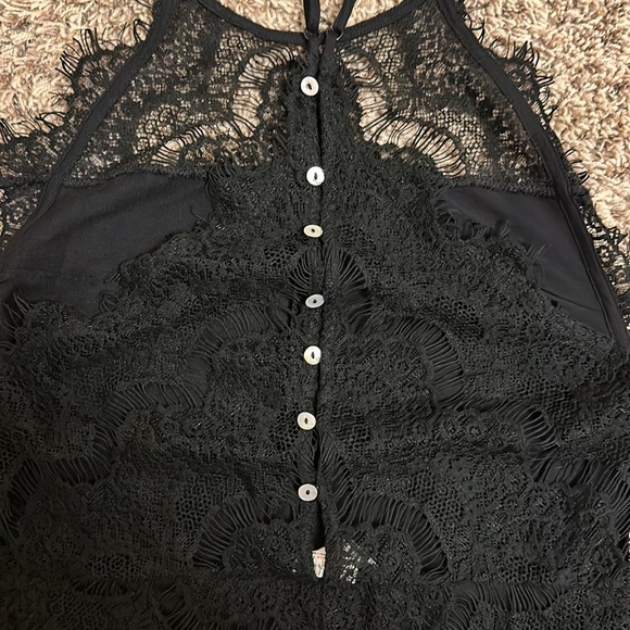 Free People Black Dress Size Medium - Picture 4 of 5